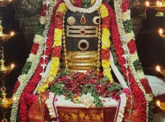 Lord Shiva Pancha mukha Shivalingam, Main Temple Moola Vigraha